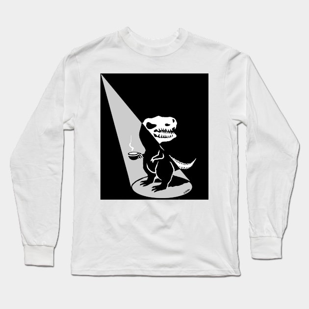 Tea Rex Show Time(W) Long Sleeve T-Shirt by NewSignCreation